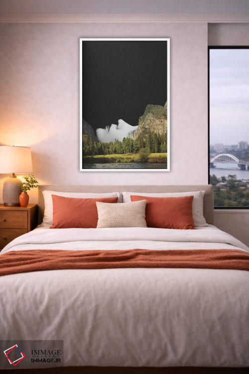 تابلو دکوراتیو لحظه سکوت اثر ریچارد وروجز - D3W