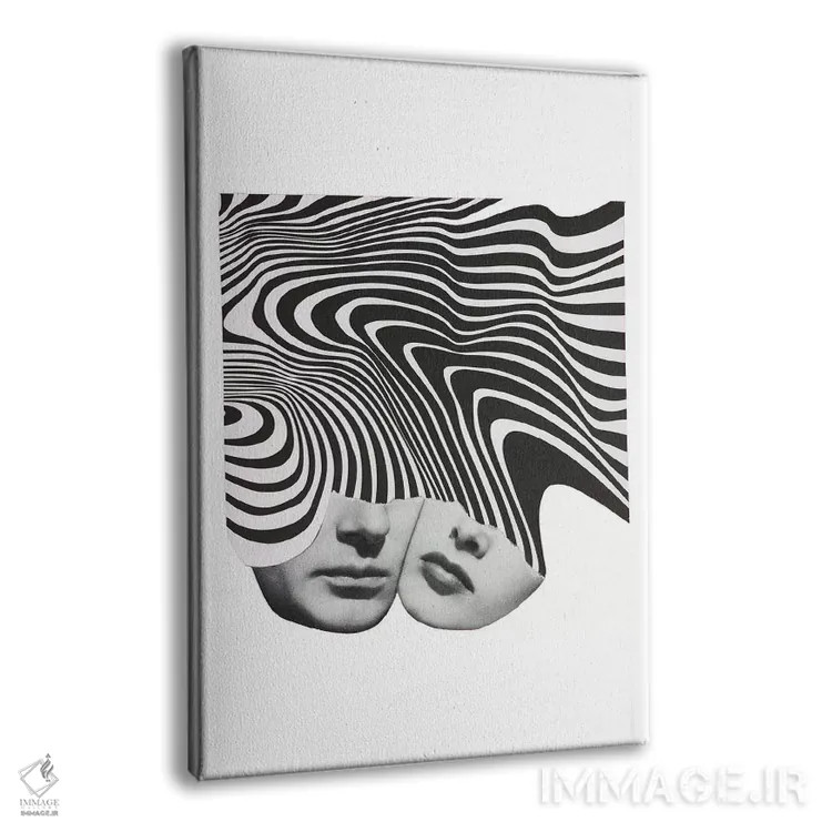 تابلو مینیمال سفر مثل من اثر ریچارد وروجز - نمای پرسپکتیو محصول