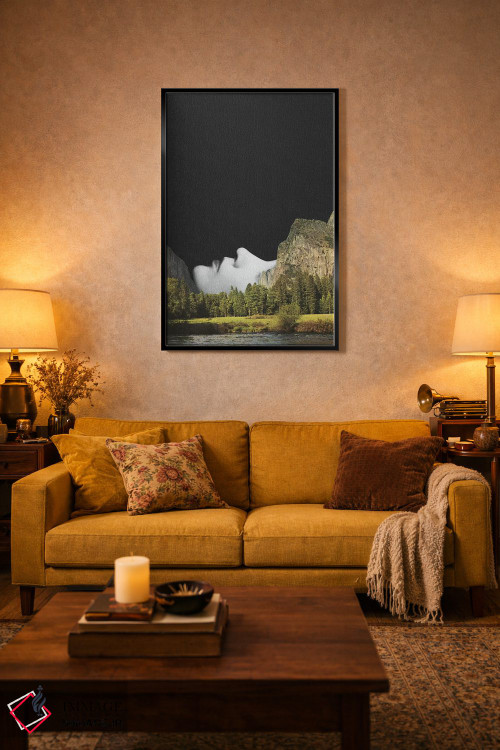 تابلو دکوراتیو لحظه سکوت اثر ریچارد وروجز - D5B