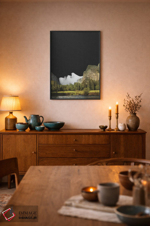 تابلو دکوراتیو لحظه سکوت اثر ریچارد وروجز - D6B