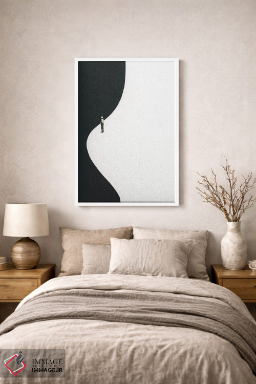 تابلو مینیمال کنار آب اثر ریچارد وروجز - D1W