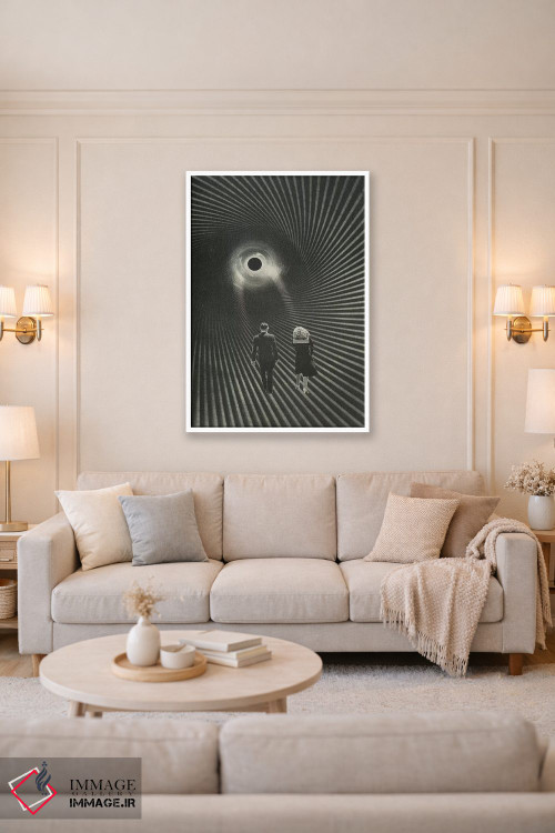 تابلو دکوراتیو بیرون رفتن اثر ریچارد وروجز - D3W