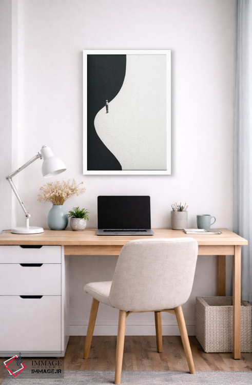 تابلو مینیمال کنار آب اثر ریچارد وروجز - D4W