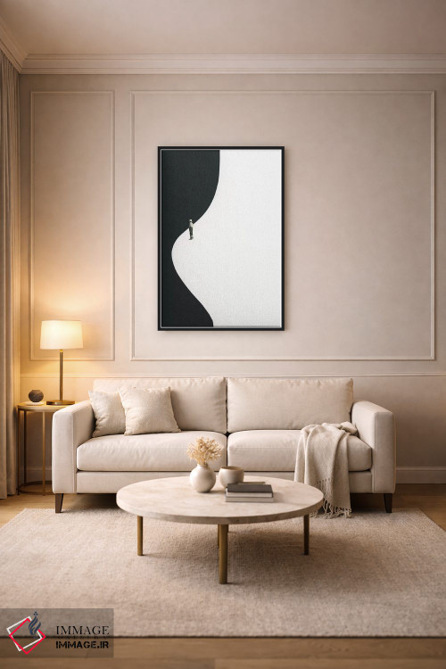 تابلو مینیمال کنار آب اثر ریچارد وروجز - D3B