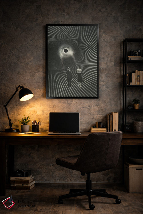 تابلو دکوراتیو بیرون رفتن اثر ریچارد وروجز - D6B