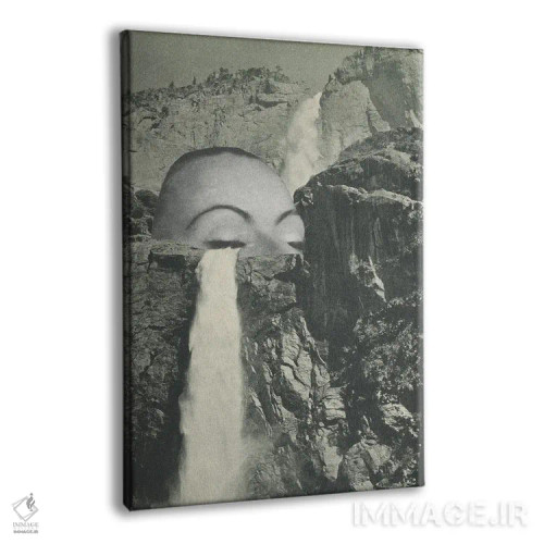 تابلو مدرن سقوط اثر ریچارد وروجز - نمای پرسپکتیو محصول