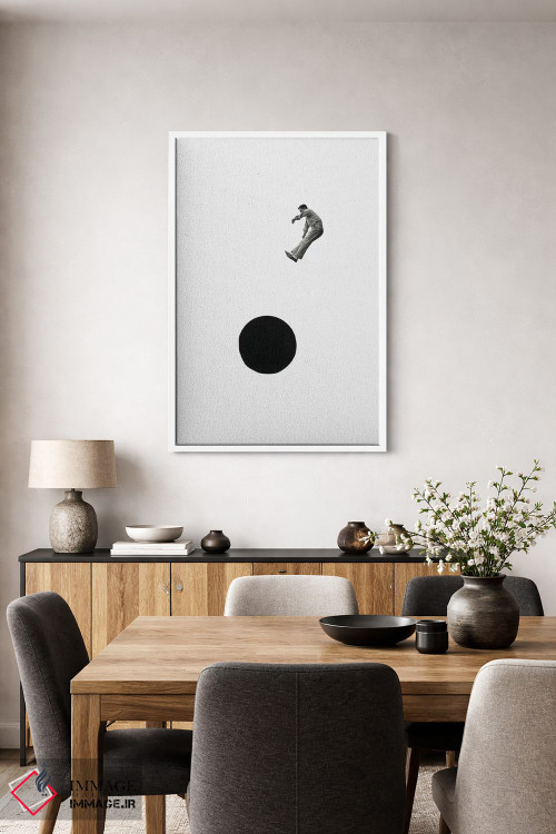 تابلو مینیمال به سوی پرتگاه اثر ریچارد وروجز - D3W