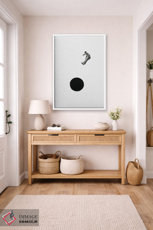 تابلو مینیمال به سوی پرتگاه اثر ریچارد وروجز - D5W