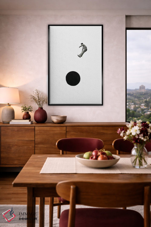 تابلو مینیمال به سوی پرتگاه اثر ریچارد وروجز - D4B