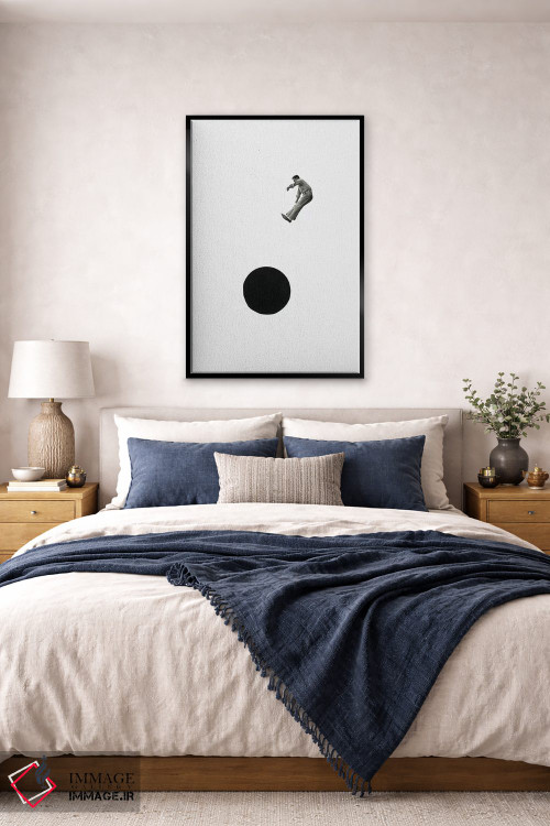 تابلو مینیمال به سوی پرتگاه اثر ریچارد وروجز - D6B