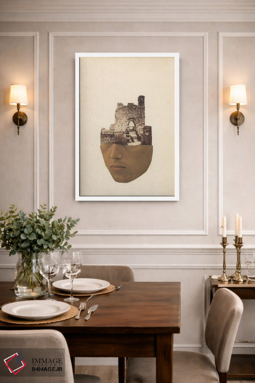 تابلو مینیمال سنگ قبر اثر ریچارد وروجز - D1W