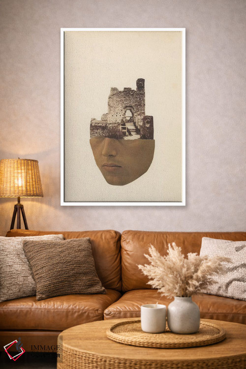 تابلو مینیمال سنگ قبر اثر ریچارد وروجز - D3W