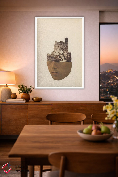 تابلو مینیمال سنگ قبر اثر ریچارد وروجز - D2W