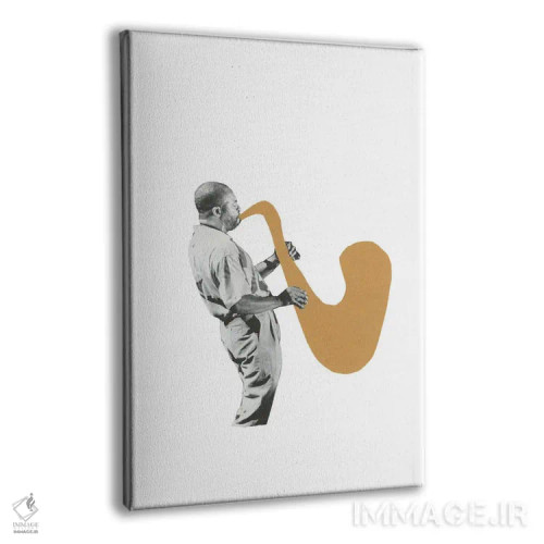 تابلو مدرن بازیکن اثر ریچارد وروجز - نمای پرسپکتیو محصول