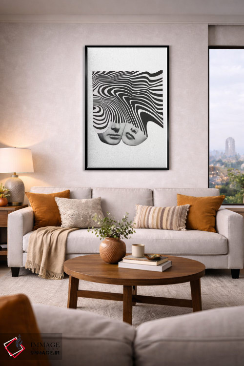 تابلو مینیمال سفر مثل من اثر ریچارد وروجز - D4B