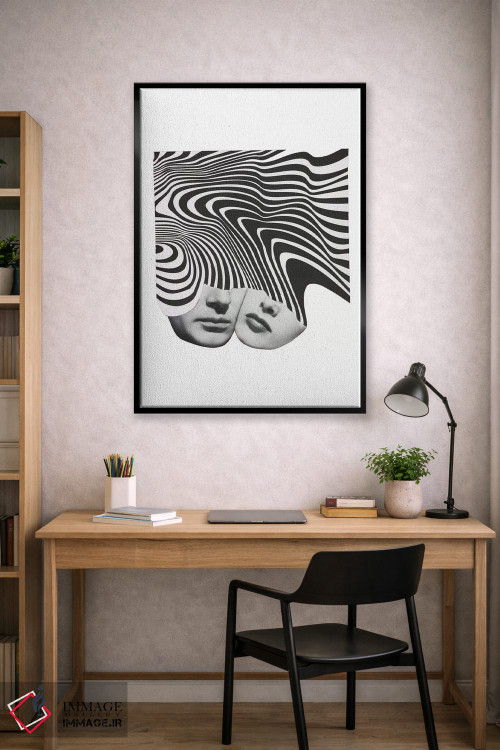 تابلو مینیمال سفر مثل من اثر ریچارد وروجز - D3B