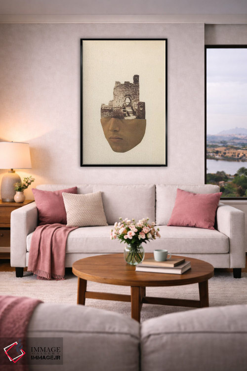 تابلو مینیمال سنگ قبر اثر ریچارد وروجز - D4B