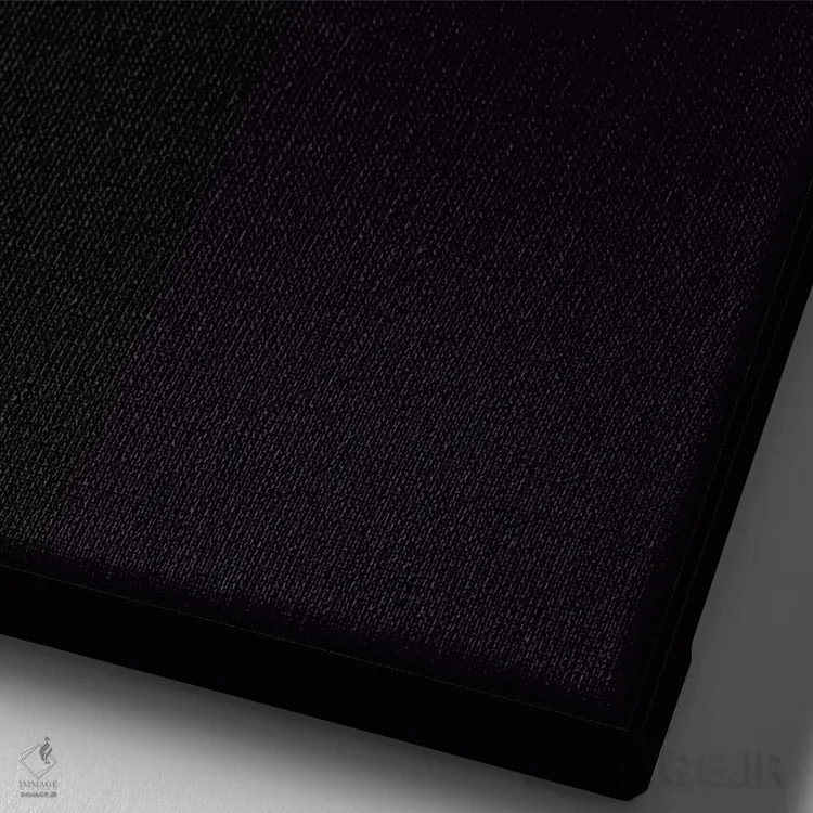 تابلو مینیمال غواص اثر ریچارد وروجز - نمای نزدیک بافت بوم