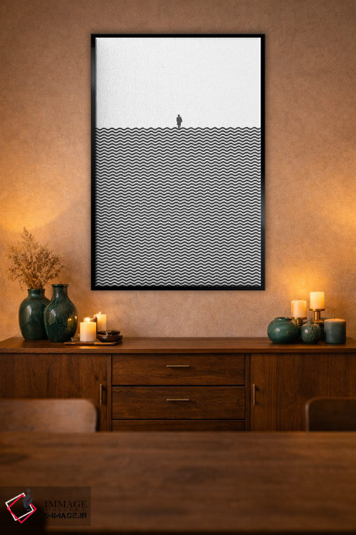 تابلو مینیمال منطقه اثر ریچارد وروجز - D2B