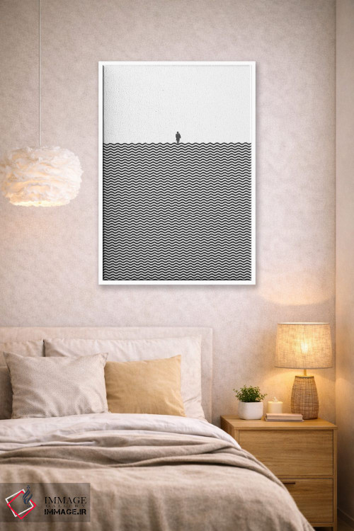 تابلو مینیمال منطقه اثر ریچارد وروجز - D1W