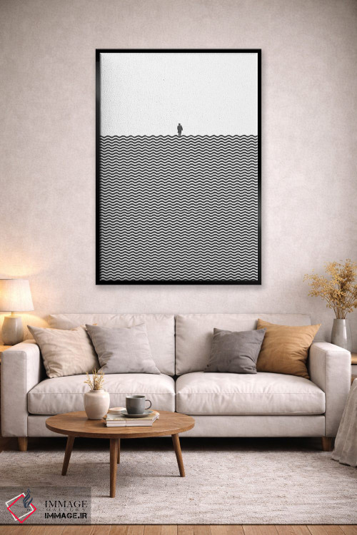 تابلو مینیمال منطقه اثر ریچارد وروجز - D3B