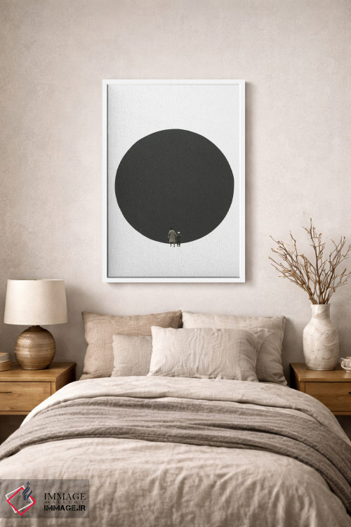 تابلو انتزاعی دوباره بیرون رفتن اثر ریچارد وروجز - D1W