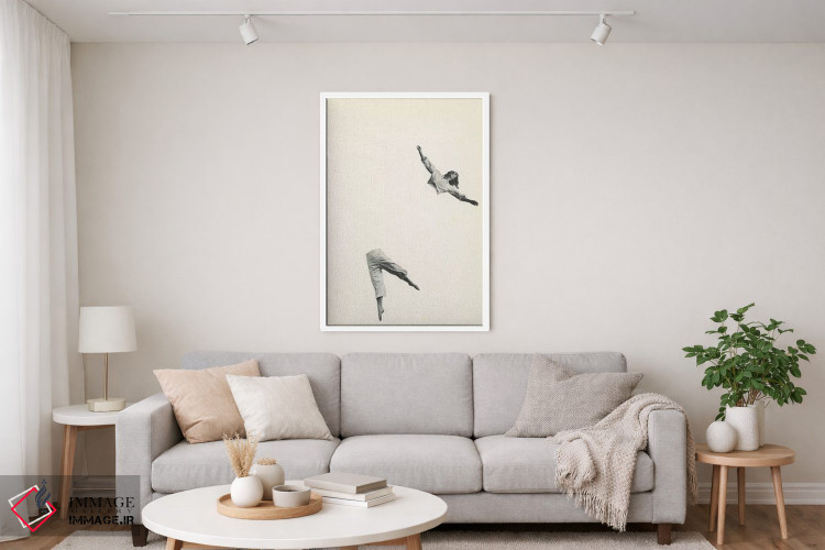 تابلو مینیمال قطع ارتباط اثر ریچارد وروجز - D5W