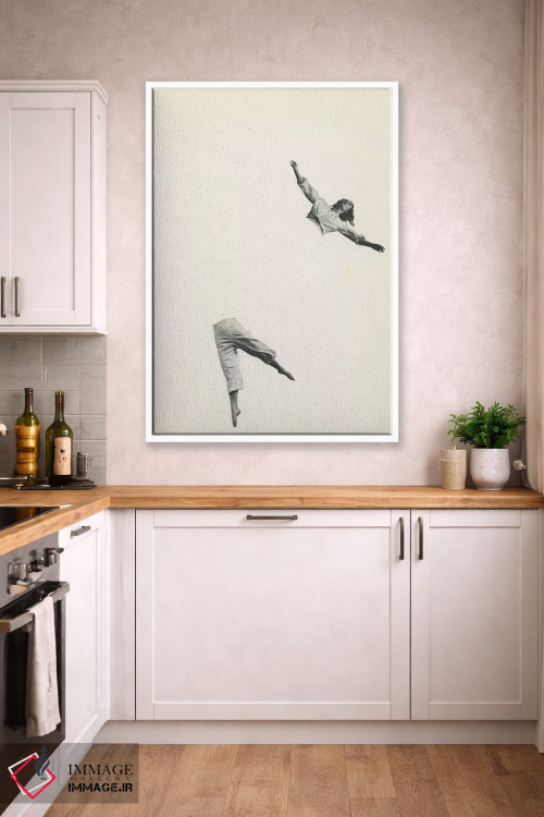 تابلو مینیمال قطع ارتباط اثر ریچارد وروجز - D6W