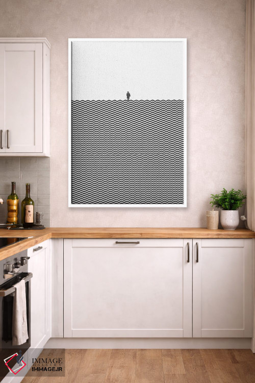 تابلو مینیمال منطقه اثر ریچارد وروجز - D5W