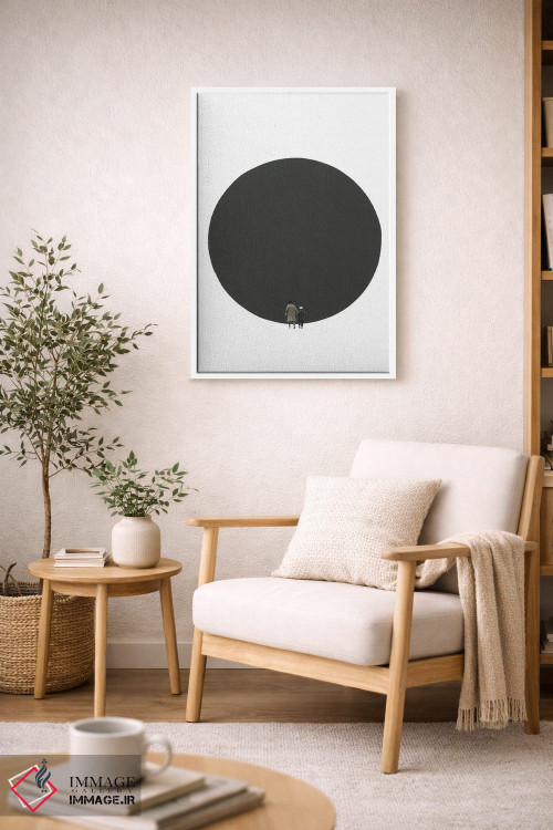 تابلو انتزاعی دوباره بیرون رفتن اثر ریچارد وروجز - D4W