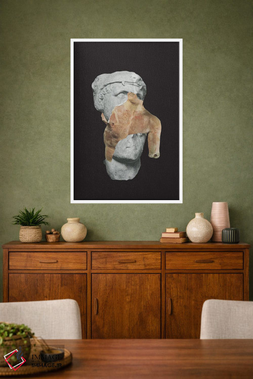 تابلو مدرن مجسمه اثر ریچارد وروجز - D1W