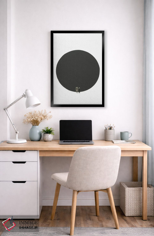 تابلو انتزاعی دوباره بیرون رفتن اثر ریچارد وروجز - D6B