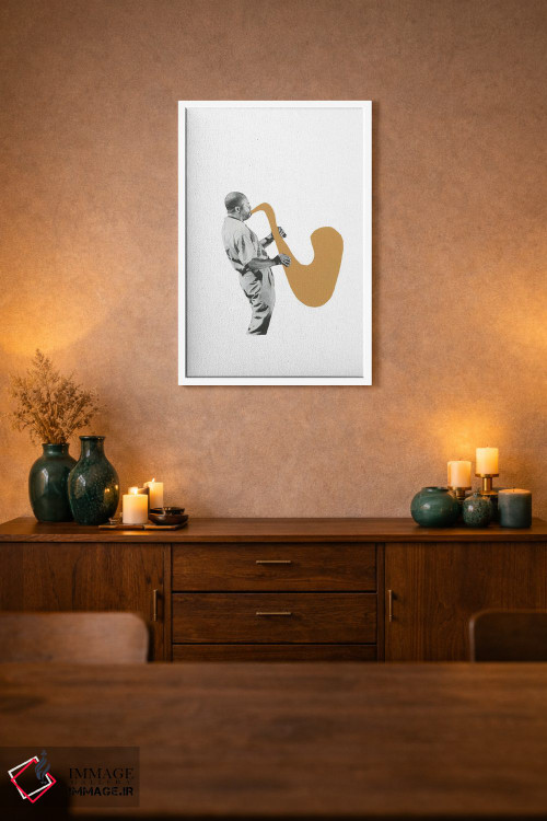 تابلو مدرن بازیکن اثر ریچارد وروجز - D1W