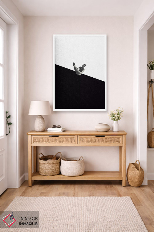 تابلو مینیمال غواص اثر ریچارد وروجز - D4W