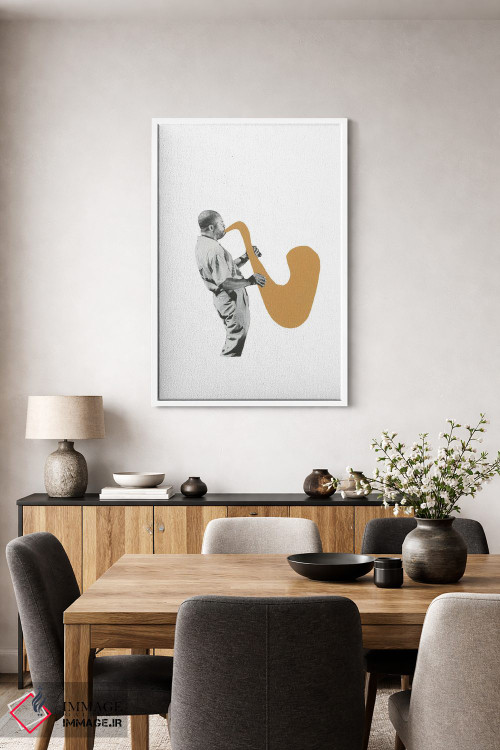 تابلو مدرن بازیکن اثر ریچارد وروجز - D4W