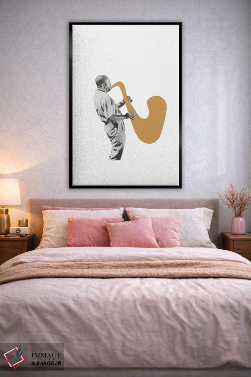 تابلو مدرن بازیکن اثر ریچارد وروجز - D3B