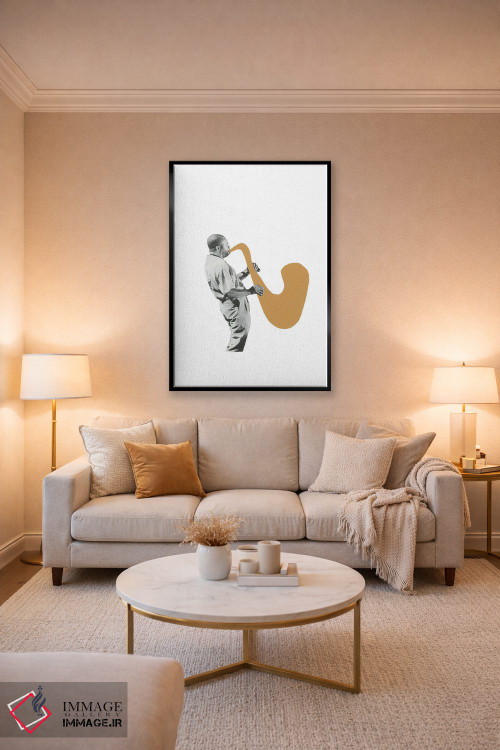 تابلو مدرن بازیکن اثر ریچارد وروجز - D5B