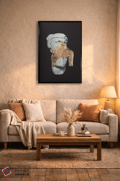 تابلو مدرن مجسمه اثر ریچارد وروجز - D5B