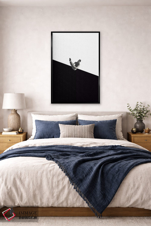 تابلو مینیمال غواص اثر ریچارد وروجز - D6B