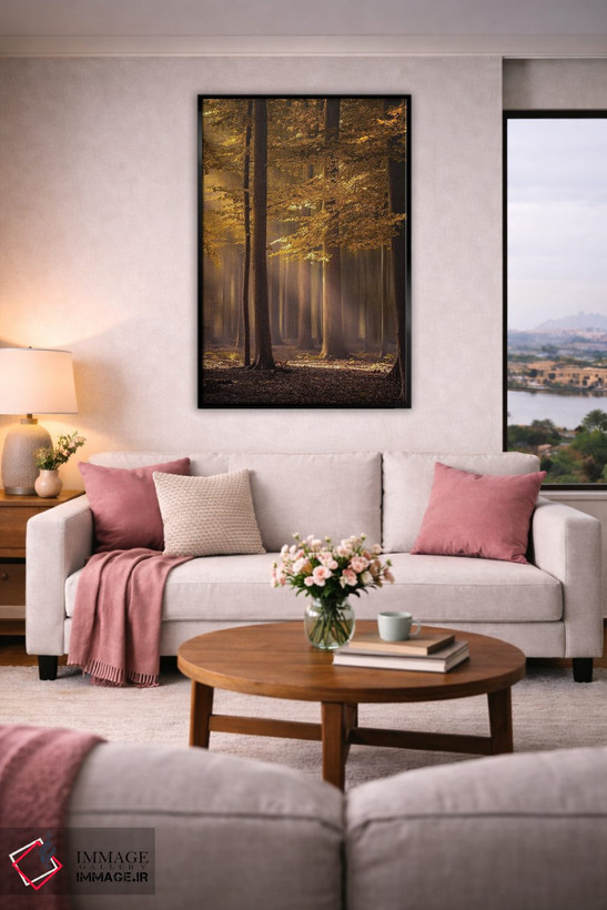 تابلو دکوراتیو لذت طلایی اثر راب ویسر - D5B