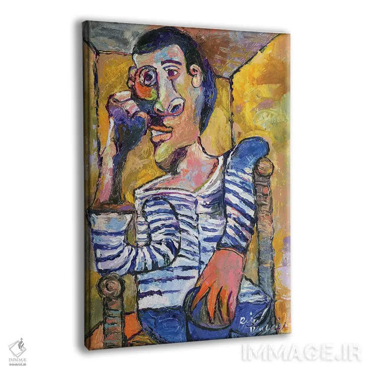 تابلو دکوراتیو پیکاسو اثر ریچارد والیش - نمای پرسپکتیو محصول