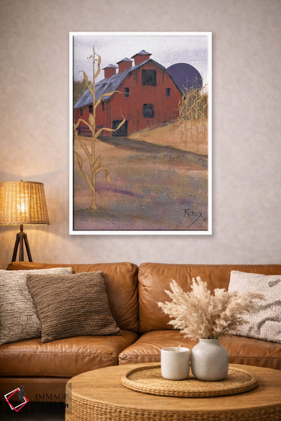 تابلو دکوراتیو انبار ذرت اثر استودیو رورکس بریجز - D4W