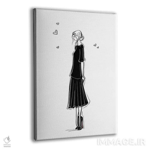 تابلو دکوراتیو بیزو با الهام از دهه ۱۹۲۰ اثر سابینا فن - نمای پرسپکتیو محصول