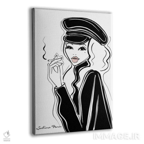 تابلو دکوراتیو سیگار اثر سابینا فن - نمای پرسپکتیو محصول