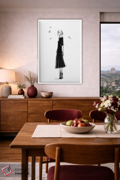 تابلو دکوراتیو بیزو با الهام از دهه ۱۹۲۰ اثر سابینا فن - D3W