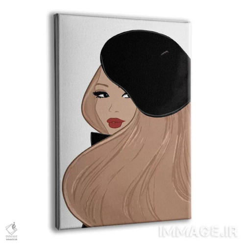 تابلو دکوراتیو مانند یک پاریسی اثر سابینا فن - نمای پرسپکتیو محصول