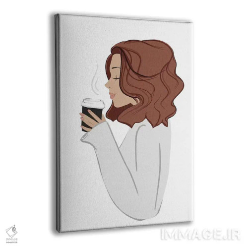 تابلو دکوراتیو Light-Skinned, Red Hair,استراحت قهوه، پوست روشن، موهای قرمز اثر سابینا فن - نمای پرسپکتیو محصول