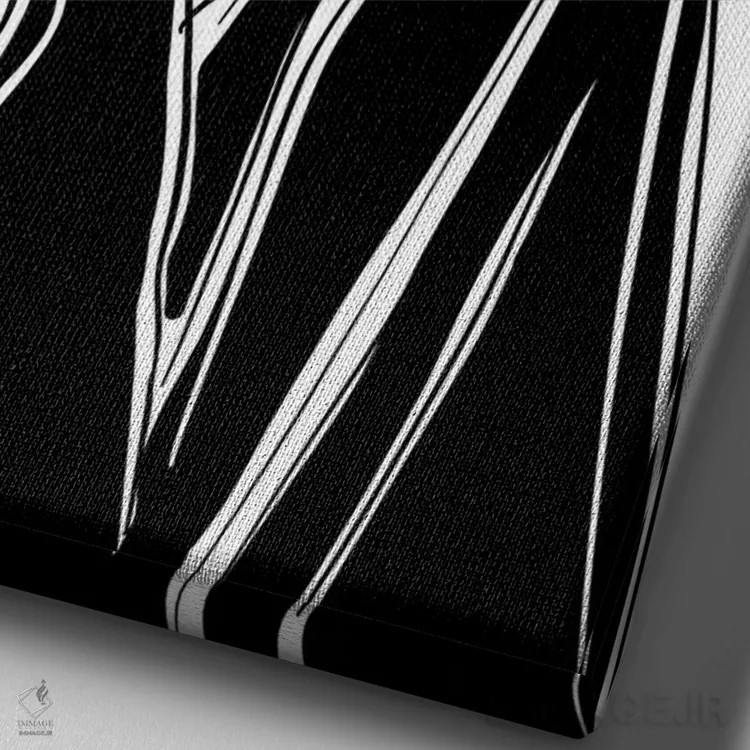 تابلو دکوراتیو سیگار اثر سابینا فن - نمای نزدیک بافت بوم