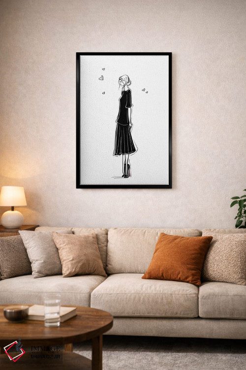 تابلو دکوراتیو بیزو با الهام از دهه ۱۹۲۰ اثر سابینا فن - D4B