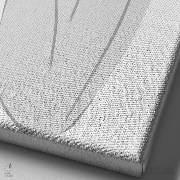 تابلو دکوراتیو Light-Skinned, Blonde Hair,استراحت قهوه، پوست روشن، موهای بلو… اثر سابینا فن - نمای نزدیک بافت بوم